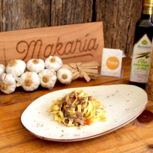 Tagliatelle al ragú de cordero